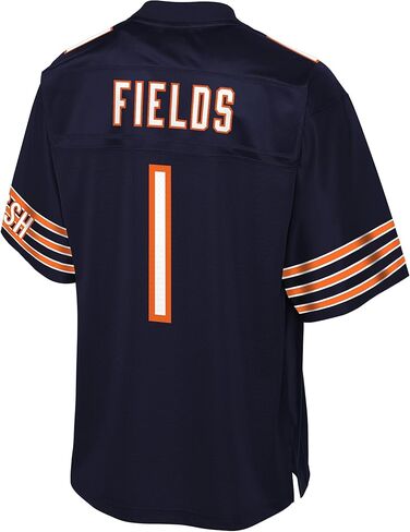 NFL PRO LINE Men's Justin Fields Navy Chicago Bears Jersey in Saudi Arabia