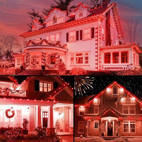 Minetom 25 Pack LED C9 Multicolor Replacement Christmas Light Bulbs, Commercial Grade Dimmable Holiday Bulbs, Strawberry Bulbs, Fits in C9/E17 Base Sockets (25 Pack, Multi-Colored) in Kuwait