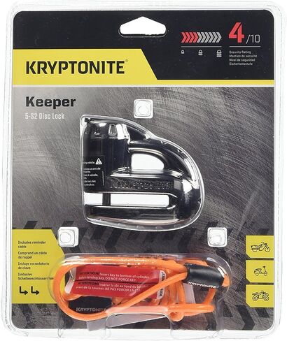 Kryptonite Keeper 5-S2 Disc Lock - Chrome in Kuwait