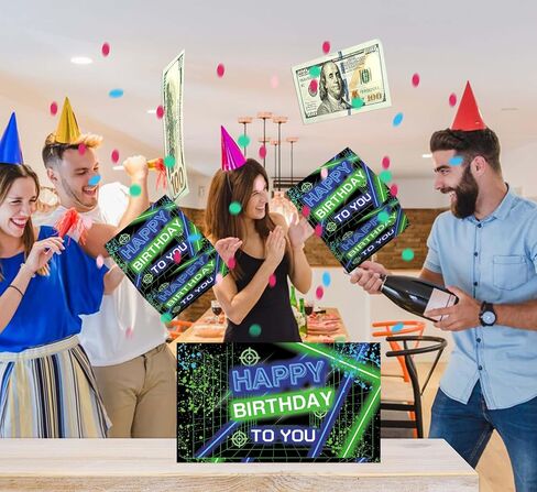 Graduation Exploding Money Boxes Kit, Black Gold Bounces Cash Exploding Money Boxes with Confetti, Congrats Grad Pop up Gift Boxes for 2024 High School College Graduation Party in Saudi Arabia