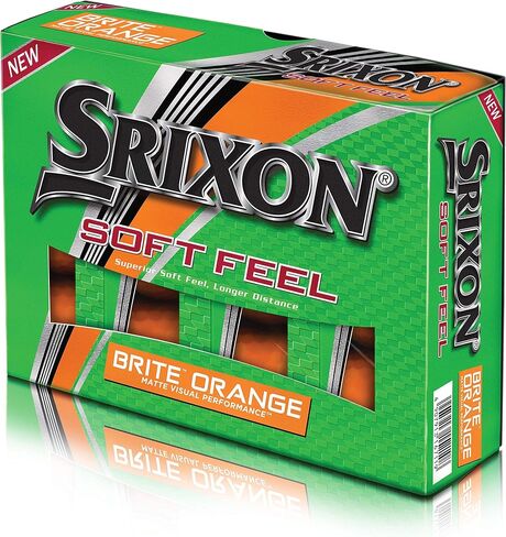 Srixon Soft Feel Brite Matte Color Golf Balls (One Dozen) in Saudi Arabia