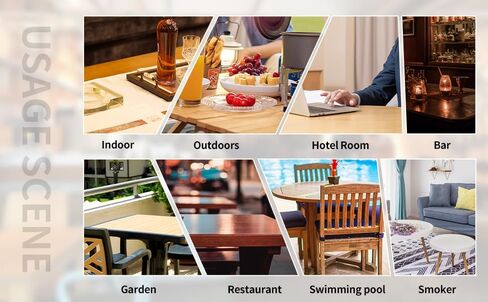 منفضة سجائر من الزجاج الكريستالي، منفضة سجائر سيجار؛ منفضة سجائر منزلية، منفضة سجائر خارجية؛ منفضة سجائر هدية لتزيين المنزل (أبيض) in Kuwait