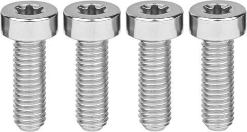 Titanium M5x15mm Torx Head Bolt for Bicycle Bottle Cage Brake Stem Pack of 4 in Kuwait