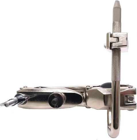 Single L Rod Mount Clamp Adjustable Drum Clamp Metal L-Rod Cowbell Mounting Bracket Percussion Mount Holder for Tom Durm Set Parts Extension Clip Accessory Hardware in Saudi Arabia
