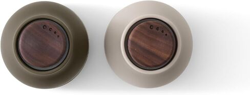 Salt Grinder and Pepper Grinder Set of 2, Small (Carbon & Ash with Beech Lid) in Saudi Arabia