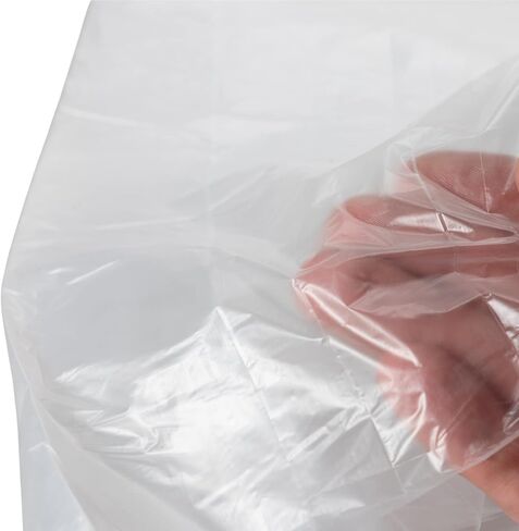 تغليف IDL شفاف 0.5 مل من القماش البلاستيكي، 9 × 12 بوصة (108 قدم مربع) لفة فيلم LDPE، حزمة من 1 - لفة صفائح بولي سهلة التعامل للتغطية أثناء الطلاء أو التنظيف، حاجز بخار in Kuwait