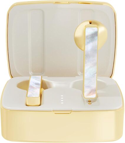 ELLA'S EARS Jewelry Style Wireless Ear Buds for Girls Waterproof and Sweatproof Bluetooth Earbuds Effortless Setup Hi-Res Sound Earphones Touch Control Noise-Canceling Headphones in Kuwait