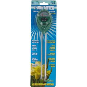 Hydrofarm MGMP1 2 Way Moisture & PH Meter