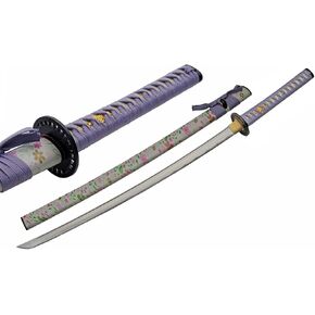 SZCO 39 inch Carbon Steel Replica Katana Sword with ABS Printed Scabbard