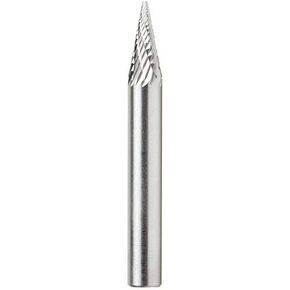 أداة أمانا - BURS-220 شكل مخروطي مدبب من الكربيد الصلب 1/8 قطر × 11/32 × 1/8 ساق مزدوجة in Saudi Arabia