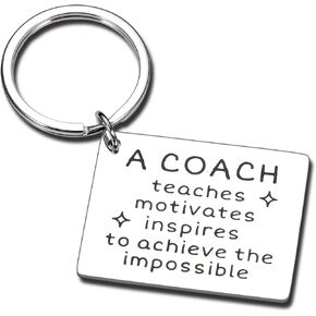 هدية عيد الميلاد للمدرب تقدير هدية للرجال النساء شكرا لك هدية سلسلة المفاتيح لكرة القدم كرة القدم الهوكي فريق البيسبول مدرب اللياقة البدنية مدرب السباحة عيد ميلاد عيد الميلاد تذكار للمدرب الرياضي in Kuwait