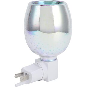 Wax Warmer Plug in 3D Electric Wax Warmer Pluggable Fragrance Warmer Smokeless Wax Melter Night Lamp for Home Office Hotel, Decorative Wax Cube Melter with led