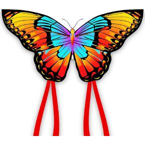 Xida Butterfly Kite for Kids & Adults, Easy to Fly, Ages 4-8, Large Kite with 300ft Handle, Perfect for Beach Trips
