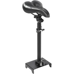 Electric Scooter Height Adjustable Saddle ABS Material Comfortable Two Ways Shock Absorption Design for NINEBOT G30