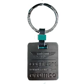 CMC Motorsports Aston Martin Cognizant Aramco F1 Team Square Keyring