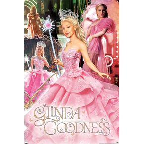 Trends International Wicked - ملصق حائط Glinda Upland، مقاس 22.37 بوصة × 34.00 بوصة، إصدار غير مؤطر