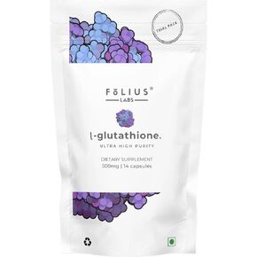 Ultra High Strength L-Glutathione 98% Supplement for Glowing Skin - Collagen Supplements for Women and Men - 500mg Concentrated Formula, Reduced L-Glutathione Supplement - 120 Capsules