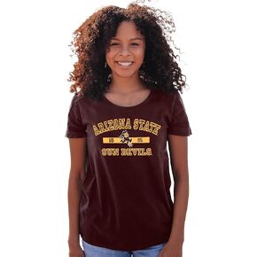 Blue 84 Women's NCAA Officially Licensed T-Shirt Athletic Team Color