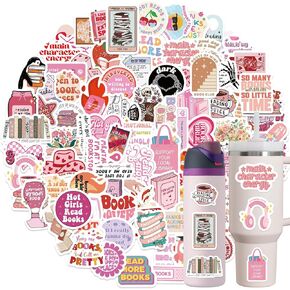 Stickers for Kids, 100 Pcs Water Bottle Stickers for Teens, Cute Vinyl Waterproof Aesthetic Scrapbook Stickers Pack for Laptop Computer Cell Phone Water Bottle Stanley Cup