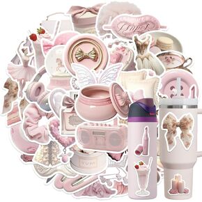 Stickers for Kids, 100 Pcs Water Bottle Stickers for Teens, Cute Vinyl Waterproof Aesthetic Scrapbook Stickers Pack for Laptop Computer Cell Phone Water Bottle Stanley Cup