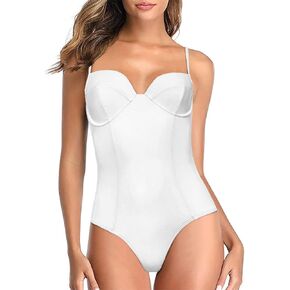 Women's Nacre Voyage Corset One-Piece Swimsuit