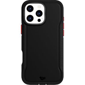 Tech21 EvoPro for iPhone 16 Pro Max Compatible with MagSafe - Impact Protection Case 21x Military Standard Tested - in Clear/Black