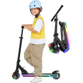 Kick Scooter for Ages 8+,Kid, Teens. Max Load 165 LBS. Foldable, Lightweight, with Light Wheels, Teen and Adults, 3 Adjustable Levels.