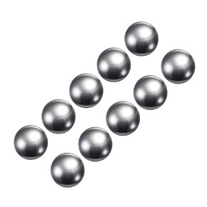 METALLIXITY Precision Balls G200 9.5mm 10pcs, 201 Stainless Steel Bearing Balls Beads - for Industry Kit, Machinery, Automotive, and DIY