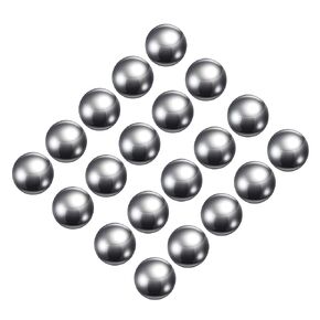 METALLIXITY Precision Balls G200 9.5mm 10pcs, 201 Stainless Steel Bearing Balls Beads - for Industry Kit, Machinery, Automotive, and DIY