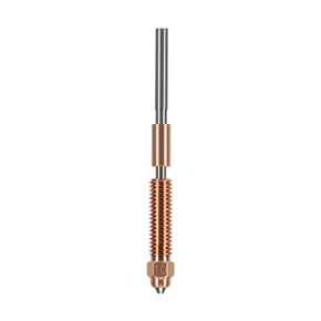 K1C Nozzles,Unicorn Quick-Swap Nozzle 0.2/0.4/0.6/0.8/1.0mm Copper Alloy and Hardened Steel Nozzle High Temperature Resistant Nozzles for Ender-3 V3 K1C K1 Max 3D Printer (0.2mm)