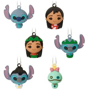 Hallmark Disney Lilo and Stitch Christmas Ornaments, Miniature Set of 6