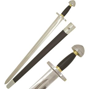 Medieval Warrior 8th Century Viking Angelo Saxon Sword Tempered Handforged Handmade Real Sword