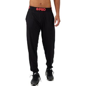 PSD Men's Lounge Pant - Soft Lightweight and Comfortable Tapered Leg Lounge Pant for Men