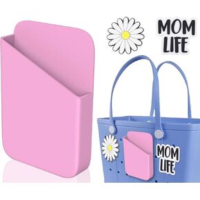 Silicone Phone Holder for Bogg Bag, Momlife Bag Charms Compatible with All Bogg Bags, Find Your Phone in a Secone with Phone Holder for Bogg Bag