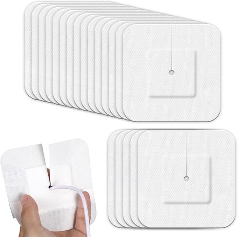 15 قطعة من ضمادات أنبوب التغذية اللاصقة المقسمة، Peg G J Supra-Pubic شق يحدها وسادة شاش، رقعة تصريف معقمة لوازم تضميد الجزيرة، حامل جهاز تثبيت القسطرة للعناية التمريضية in Kuwait