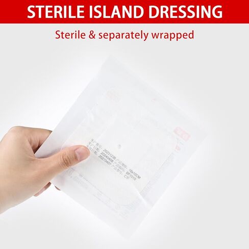 15 قطعة من ضمادات أنبوب التغذية اللاصقة المقسمة، Peg G J Supra-Pubic شق يحدها وسادة شاش، رقعة تصريف معقمة لوازم تضميد الجزيرة، حامل جهاز تثبيت القسطرة للعناية التمريضية in Kuwait