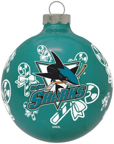 زينة NHL San Jose Sharks التقليدية مقاس 2 5/8 بوصة in Kuwait