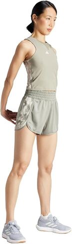 adidas Women's Pacer Train Essentials Flower Tie-dye Knit Shorts in Saudi Arabia