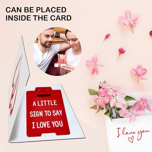Artlunar Romantic I Love You Sign Funny Table Desk Decor for Lovers Couple Boyfriend Girlfriend Mom Dad Valentine's Day, Birthday, Christmas, Aniversary,Wedding Gifts in Kuwait