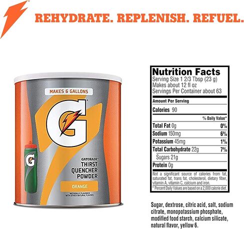 Gatorade Thirst Quencher Powder, Orange, 51oz Powder (Pack of 3) in Kuwait