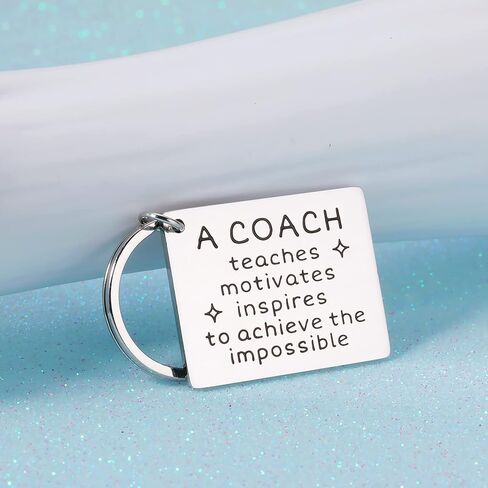 هدية عيد الميلاد للمدرب تقدير هدية للرجال النساء شكرا لك هدية سلسلة المفاتيح لكرة القدم كرة القدم الهوكي فريق البيسبول مدرب اللياقة البدنية مدرب السباحة عيد ميلاد عيد الميلاد تذكار للمدرب الرياضي in Kuwait