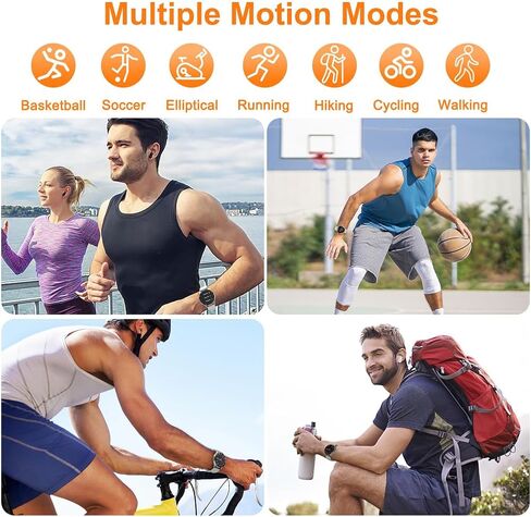VOVOAEWACH Smart Watch with Earbuds, 1.32 Inch Round Fitness Watch X7, 2 in 1 Bluetooth Watch with Step,Calories,Sleep Monitor,Heart Rate Blood Pressu-re Monitor for iOS & Android in Saudi Arabia