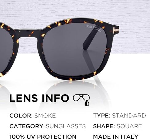 Tom Ford FT1020 JAYSON Square Shape Sunglasses + Bundle With eSHADES Eyewear Cleaning Kit in Saudi Arabia