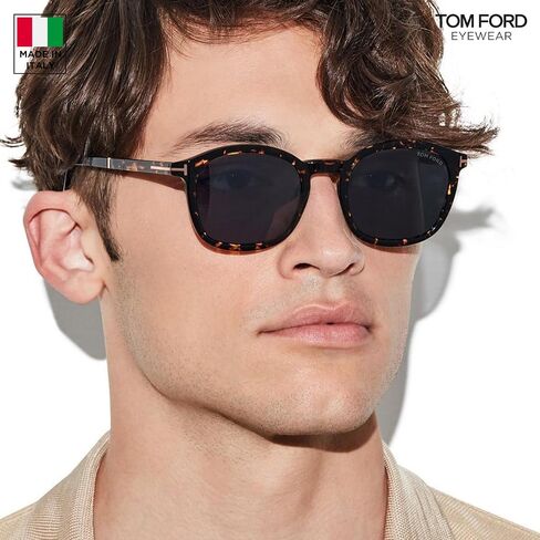 Tom Ford FT1020 JAYSON Square Shape Sunglasses + Bundle With eSHADES Eyewear Cleaning Kit in Saudi Arabia