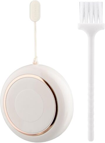 صندوق حبوب منع الحمل، علبة حبوب دواء صغيرة مكونة من 4 أقسام، صندوق حبوب صغير للمحفظة والجيب، مع فرشاة تنظيف، صندوق حبوب دواء دائري للسفر، حامل حاوية حبوب دواء محمول للفيتامينات والأدوية والمكملات الغذائية وزيت السمك in Kuwait