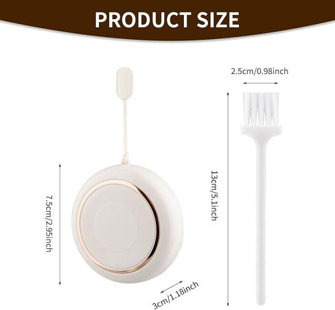 صندوق حبوب منع الحمل، علبة حبوب دواء صغيرة مكونة من 4 أقسام، صندوق حبوب صغير للمحفظة والجيب، مع فرشاة تنظيف، صندوق حبوب دواء دائري للسفر، حامل حاوية حبوب دواء محمول للفيتامينات والأدوية والمكملات الغذائية وزيت السمك in Kuwait