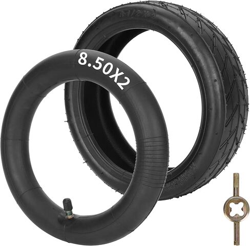 8.5 × 2 (8 1/2 ×2) استبدال مخمدات الاهتزاز المطاطية للإطار والأنبوب الداخلي متوافق مع Xiaomi M365/Pro/Gotrax سكوتر الغاز الكهربائي الصغير ودراجات الجيب Gotrax GXL V2 S2 Pro Pro2 1S MI3 in Kuwait