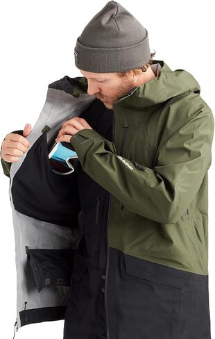 Dakine Mens Stoker Gore-Tex 3-Layer Ski/Snowboard Winter Jacket, Peat Green, Medium in Saudi Arabia