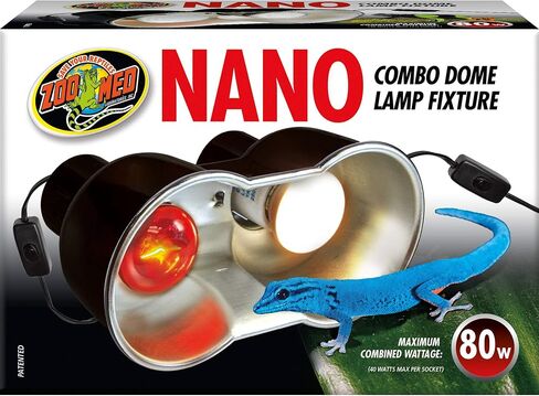 Zoo Med Nano Combo Dome Lamp Fixture, 100 Watt in Saudi Arabia