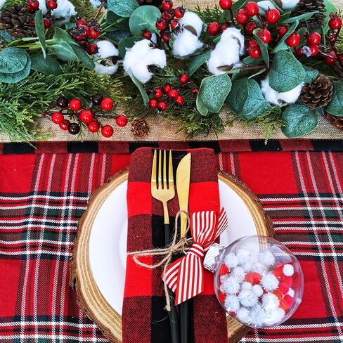 Winlyn 12 Sets Christmas Bulb Ornament Balls Clear Plastic Glass Ball Craft Kit Bauble Ornaments Fillable Unbreakable Shatterproof Hanging Tree Ornaments Jingle Bells Pom-poms Bows for Holiday Décor in Saudi Arabia